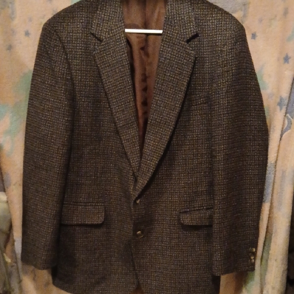 Haggar Wool Blend LinedSuit Jacket Size 42
